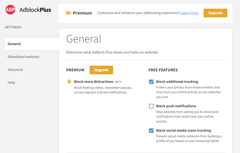 Adblock Plus for Chrome Windows 11 download